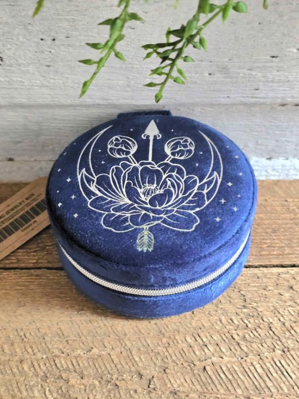 New Fairyloot Daughter of the Moon Goddess Sue Lynn Tan Blue Travel Jewelry Box